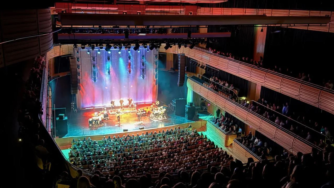 Sân khấu trình diễn của ban nhạc Level 42