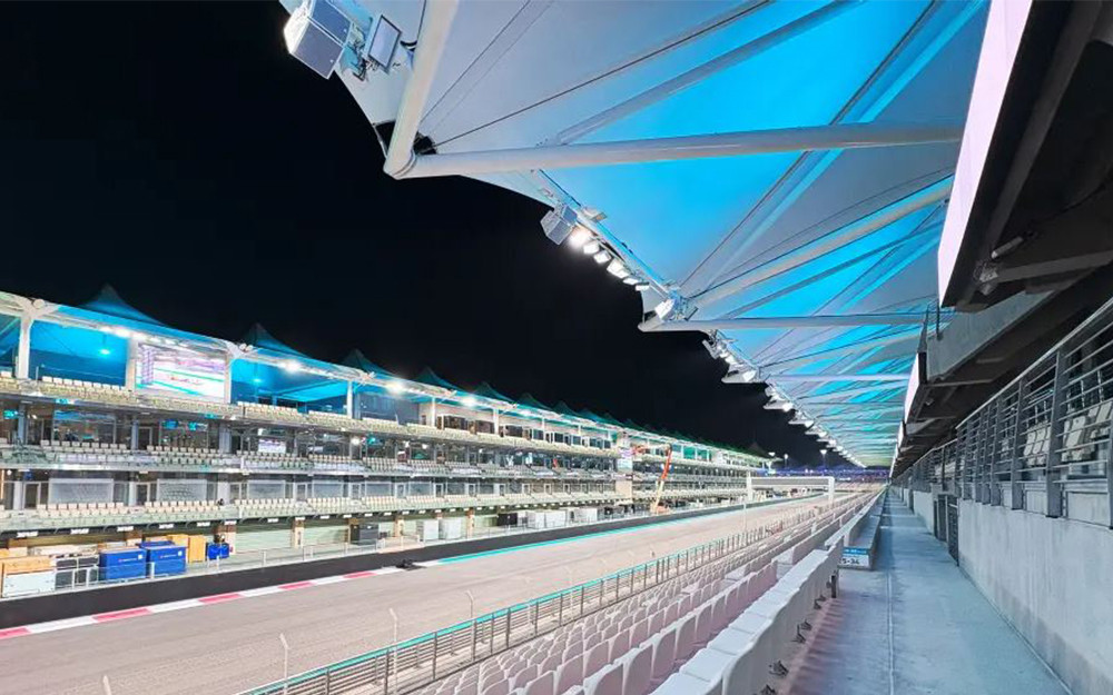 Loa Electro-Voice lắp đặt tại Đường đua Yas Marina (Abu Dhabi)