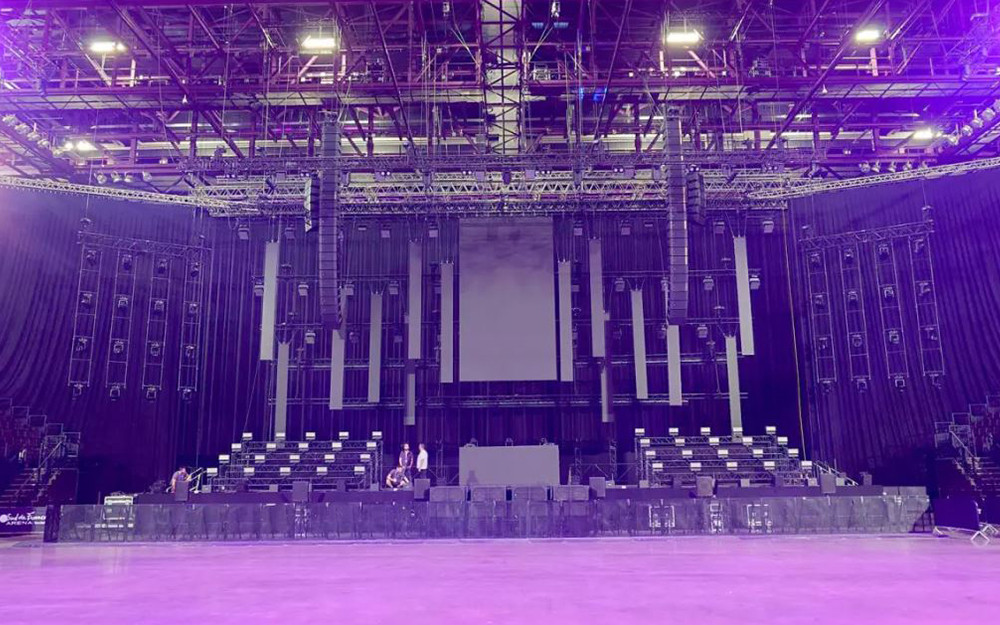 Hệ thống loa Electro-Voice X2 triển khai tại sân vận động Sud de France Arena
