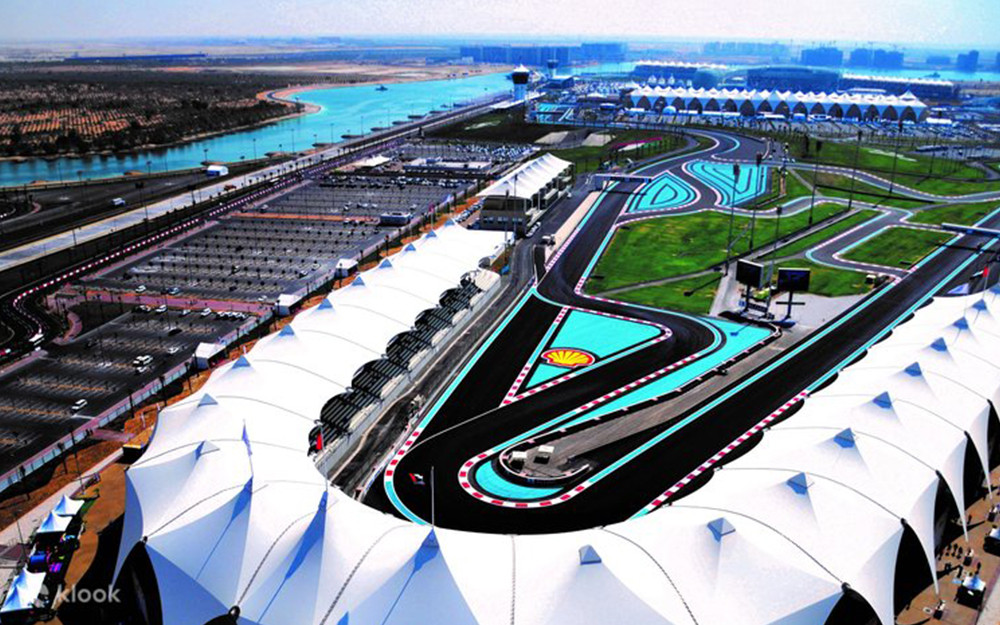 Toàn cảnh Đường đua Yas Marina  tại Abu Dhabi