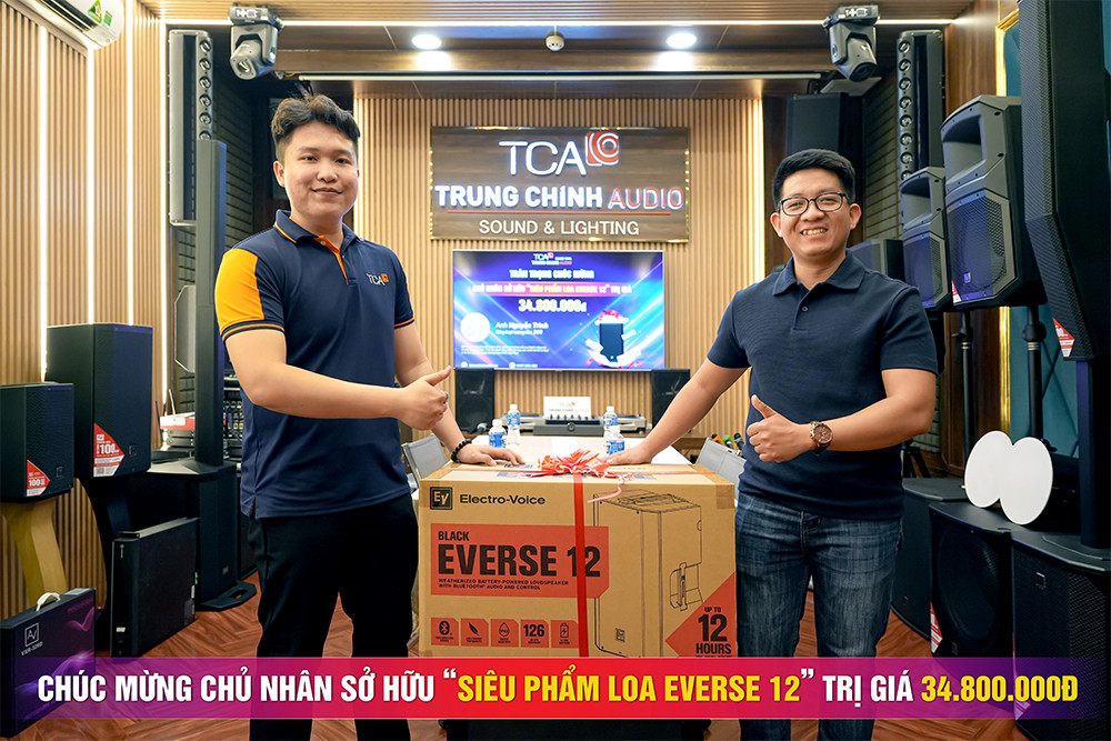 Giải thưởng Everse 12 thuộc về khách hàng may mắn nhất
