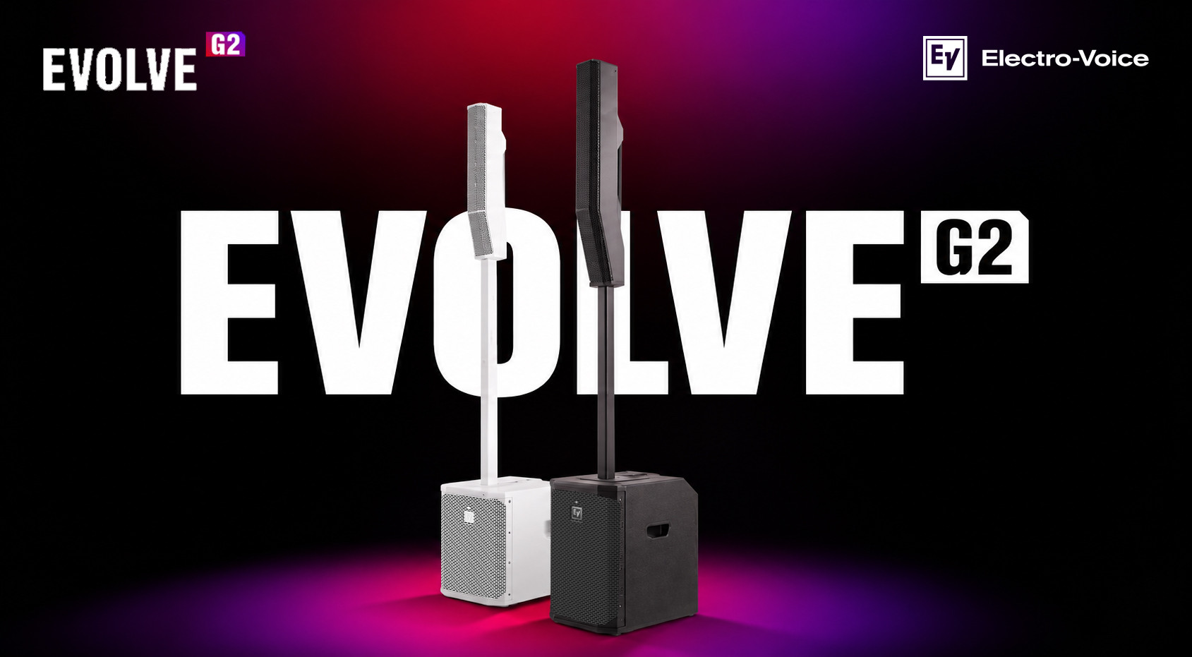 Electro-Voice chính thức ra mắt dòng loa cột di động EVOLVE G2