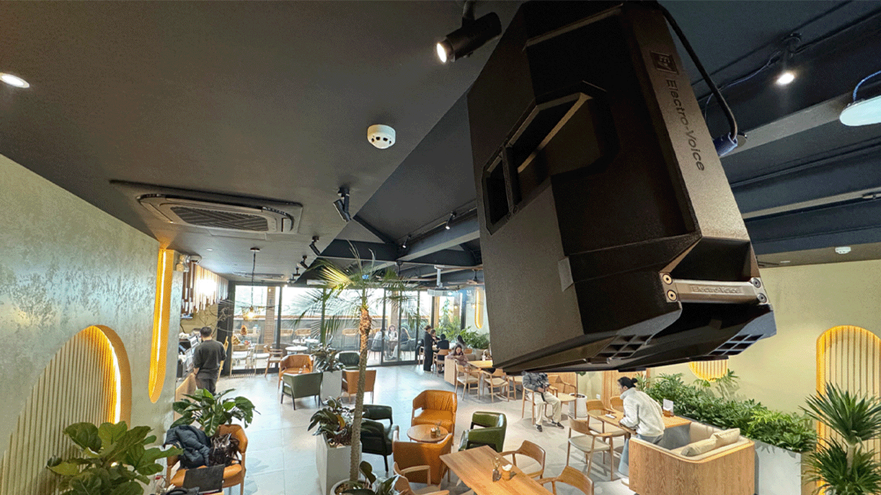 Electro-Voice nâng tầm trải nghiệm âm thanh tại H.A.Y Coffee – Không gian xanh giữa lòng Hà Nội