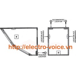 Bộ móc treo cho loa Electro-Voice EBK-1