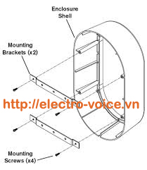 Giá lắp nổi cho loa electro-voice SE-42