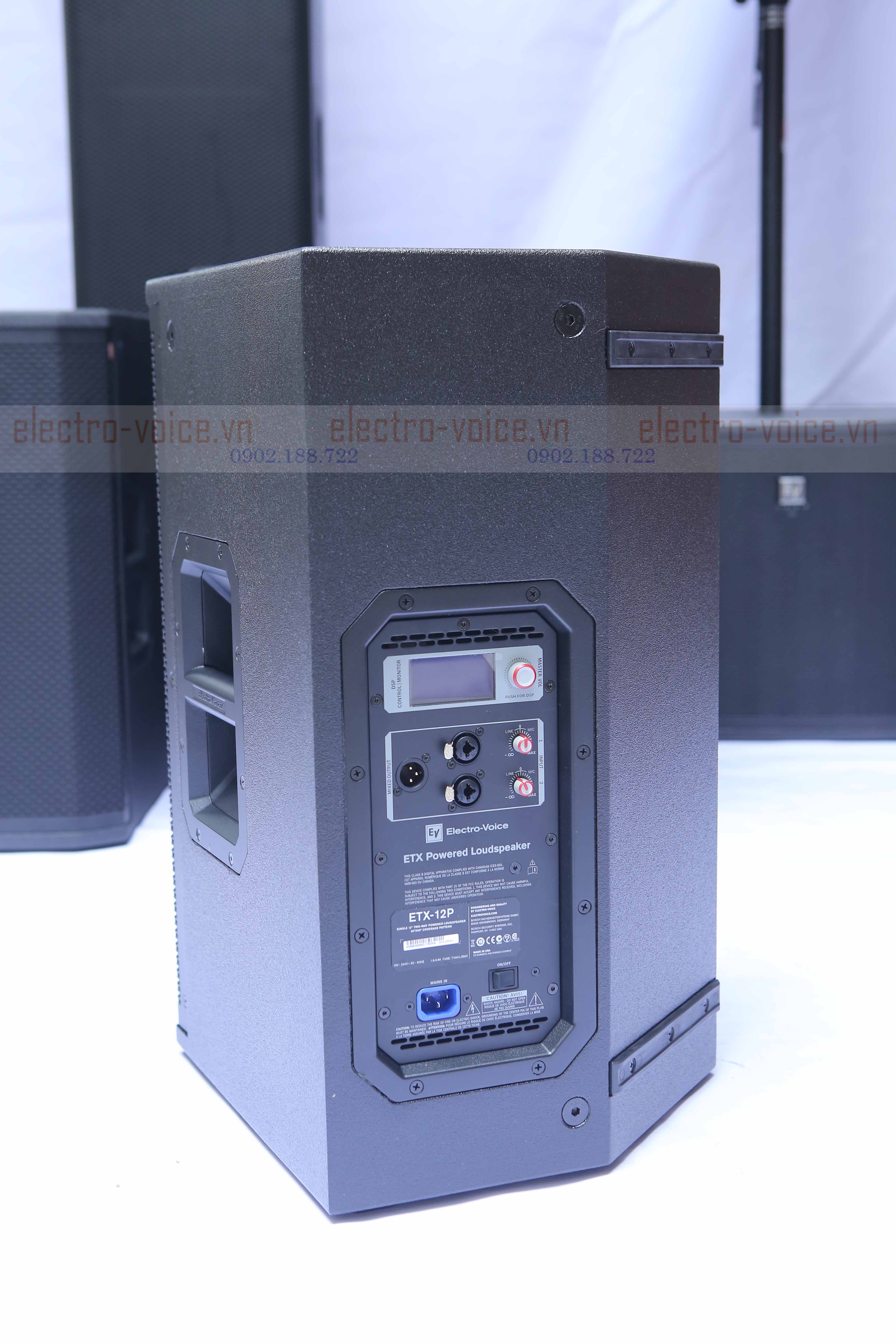 Loa toàn dải 2-way electro voice EV ETX-12P-EU nhập khẩu chính hãng giá rẻ tại electro-voice.vn